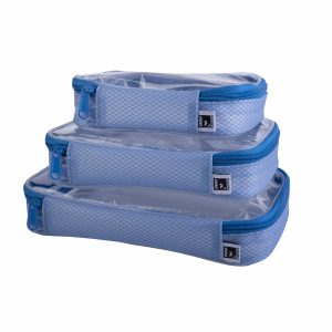TPU Storage Cases - Set of 3 Blue