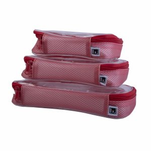 TPU Storage Cases - Set of 3 Red