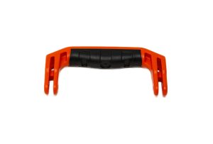 Small 2 Prong Peli Case Handle - Orange