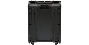 Alternative view of SKB 4U Studio flyer rack with wheels - 1SKB-ISF4U