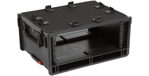 SKB 4U Studio flyer rack with wheels - 1SKB-ISF4U - Image 5